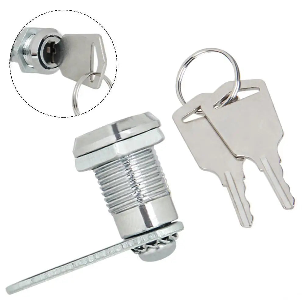 Aluminum Alloy Drawer Lock Cabinet Mailbox Filing Furniture Key