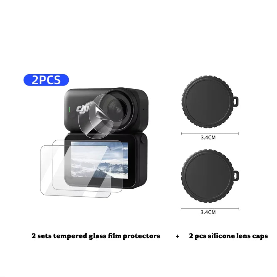 DJI Osmo Action Nano Accessories Kit – Clip, Mount & Case