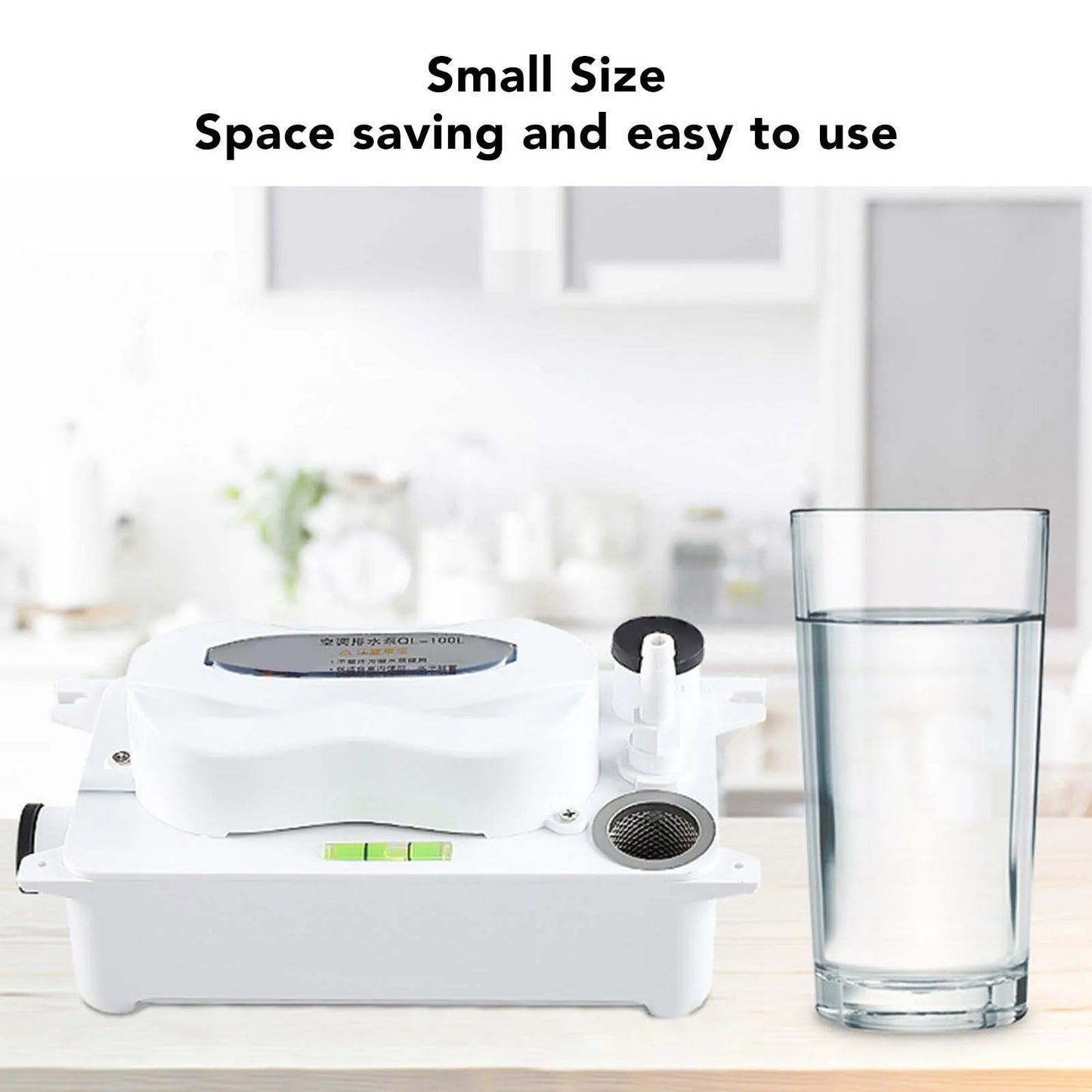 Air Conditioning Drain Pump HVAC Condensate Removal with 600ml Storage AC110‑240V 100L/H HVAC Condensate Pump Peaceful Pleasures Health and Wellness