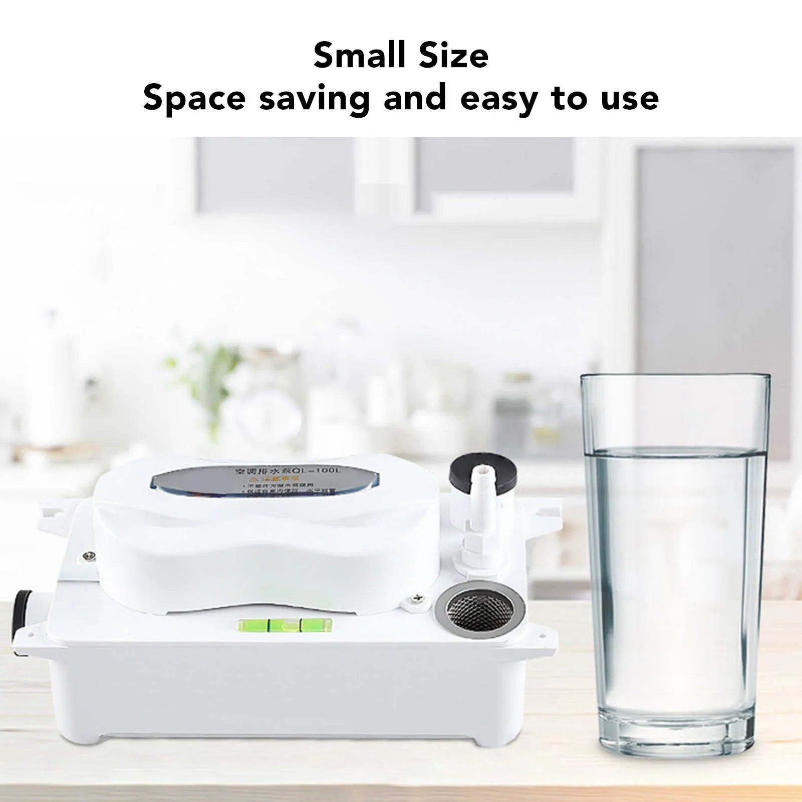 Air Conditioning Drain Pump HVAC Condensate Removal with 600ml Storage AC110‑240V 100L/H HVAC Condensate Pump Peaceful Pleasures Health and Wellness