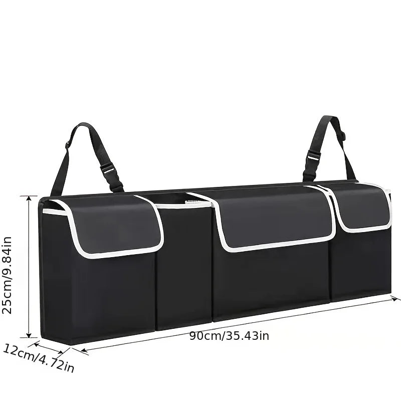 Car Seat Back Organizer & Trunk Storage Bag | SUV Mesh