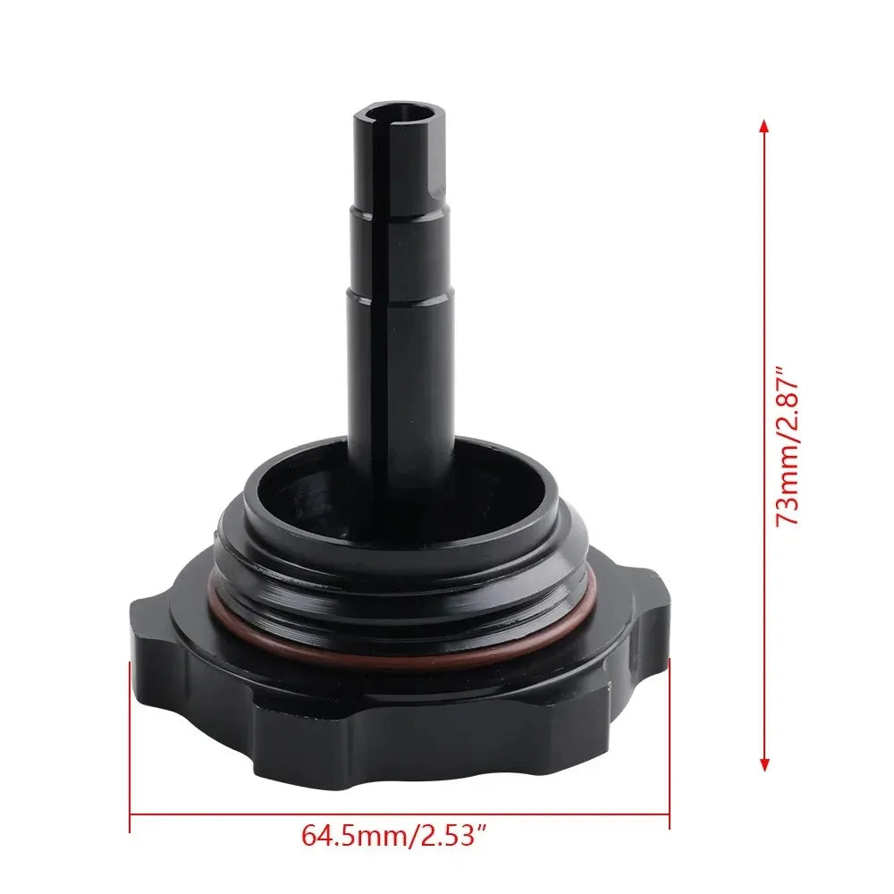 Heavy Duty OEM Spec 32411128333 Aluminum Power Steering Reservoir Cap for BMW 3 Series E46 E90 Peaceful Pleasures Health and Wellness