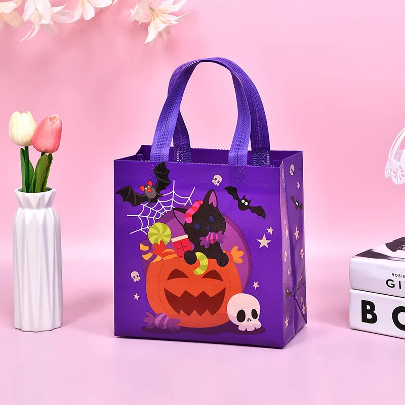 Halloween Trick or Treat Bags | Non-Woven Tote Gift Bags 1–60 PCS