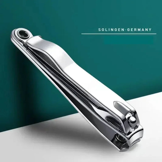 Sharp Fingernail and Toenail Clippers with Nail File, Stainless Steel, Premium Peaceful Pleasures Health and Wellness