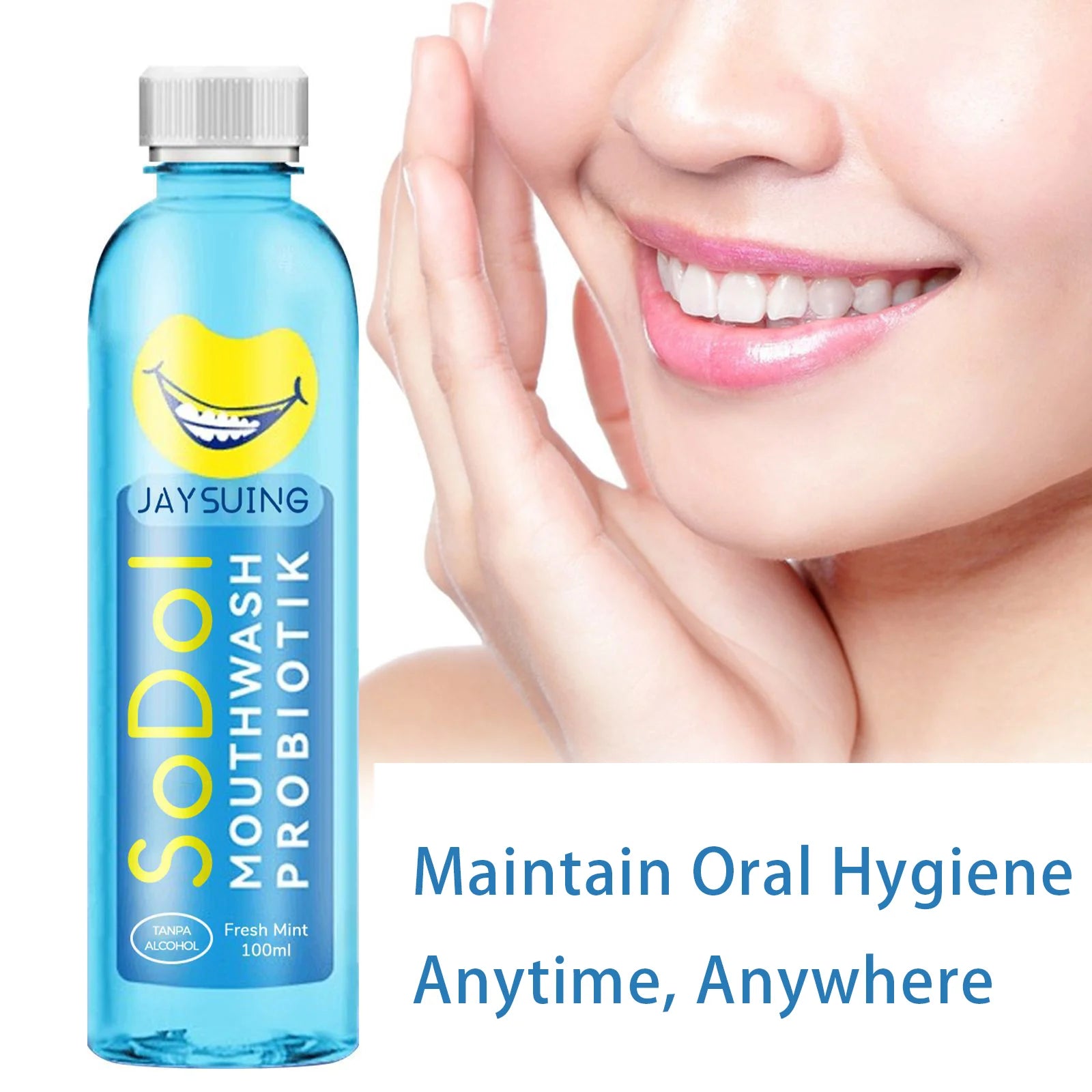 Mint Mouthwash Instant Fresh Breath Deep Cleaning Reduce Bad Breath Prevent Gum Health Improving Dry Mouth Oral Care Mouthwash Peaceful Pleasures Health and Wellness