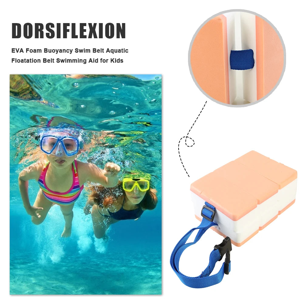 EVA Swim Float Belt – Adjustable Back Floating Board Peaceful Pleasures Health and Wellness