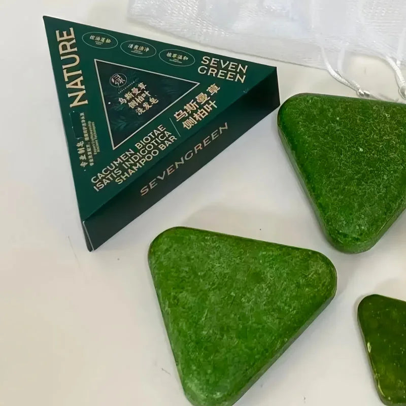 Arborvitae Leaf Shampoo Soap Handmade Natural Herbal Scalp Itching Relief Promote Hair Growth Prevent Hair Loss And DandruffSoap Peaceful Pleasures Health and Wellness