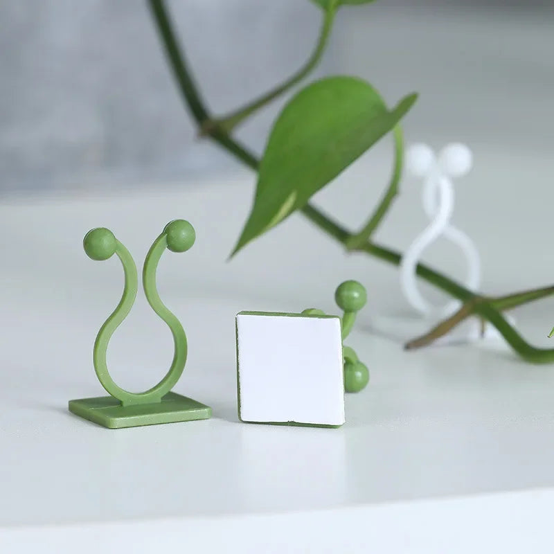Self-Adhesive Plant Wall Clips – Vine Climbing Fixator 1-50 Pcs