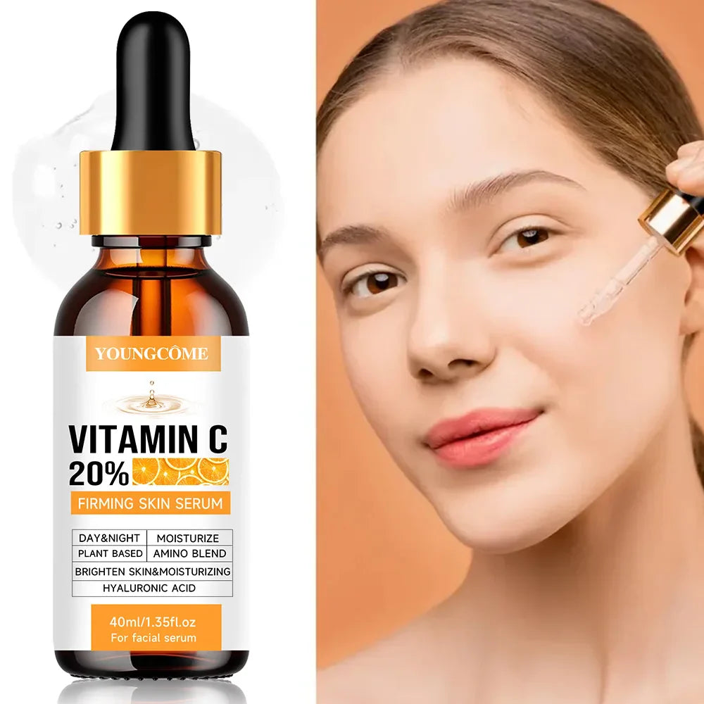 YOUNGCOME 20% Vitamin C Face Serum – Hyaluronic Acid & Retinol