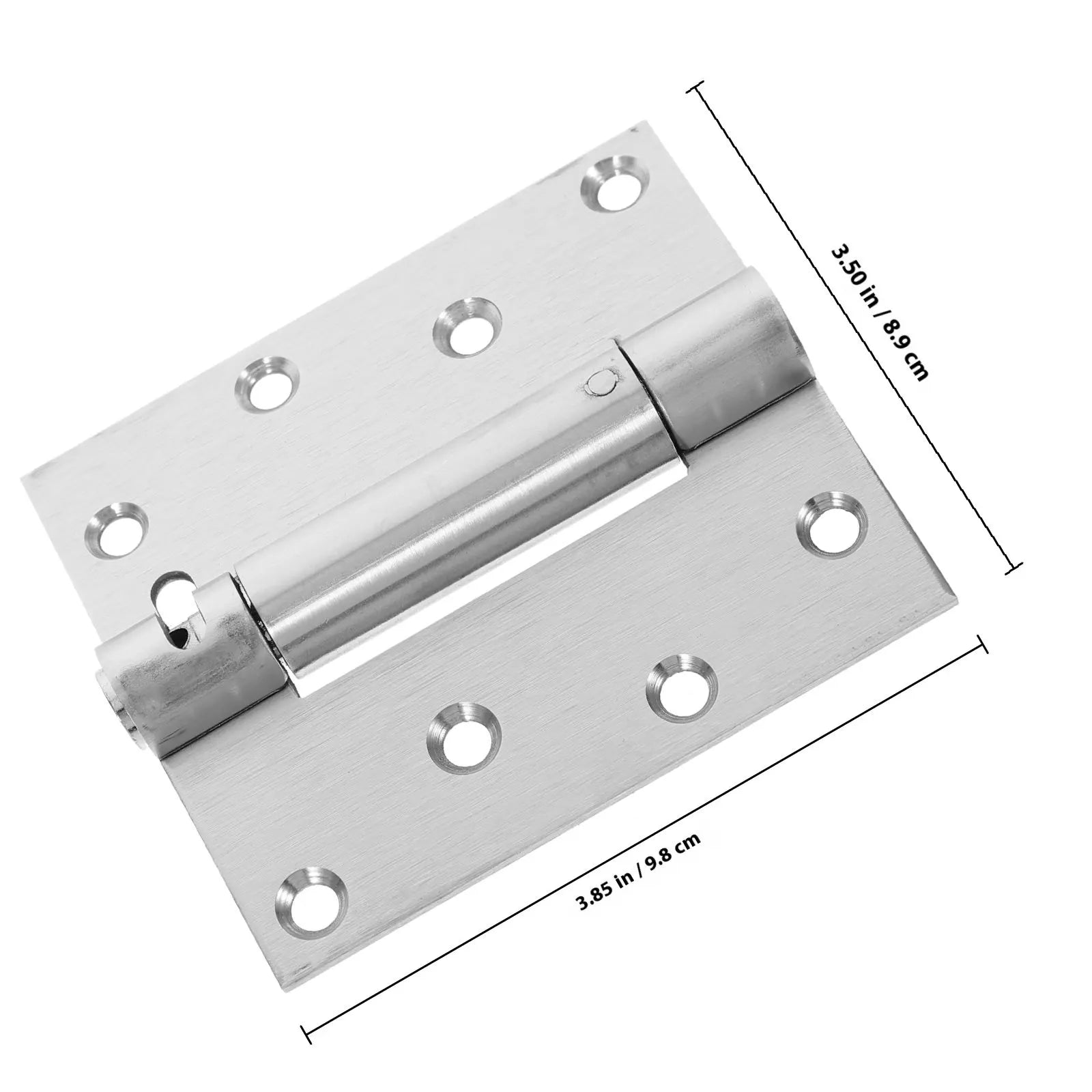 Self Closing Hinge Heavy Duty Stainless Steel Door Hinge for Wood Screen Bathroom Laundry Basement Doors Spring Loaded Auto Peaceful Pleasures Health and Wellness