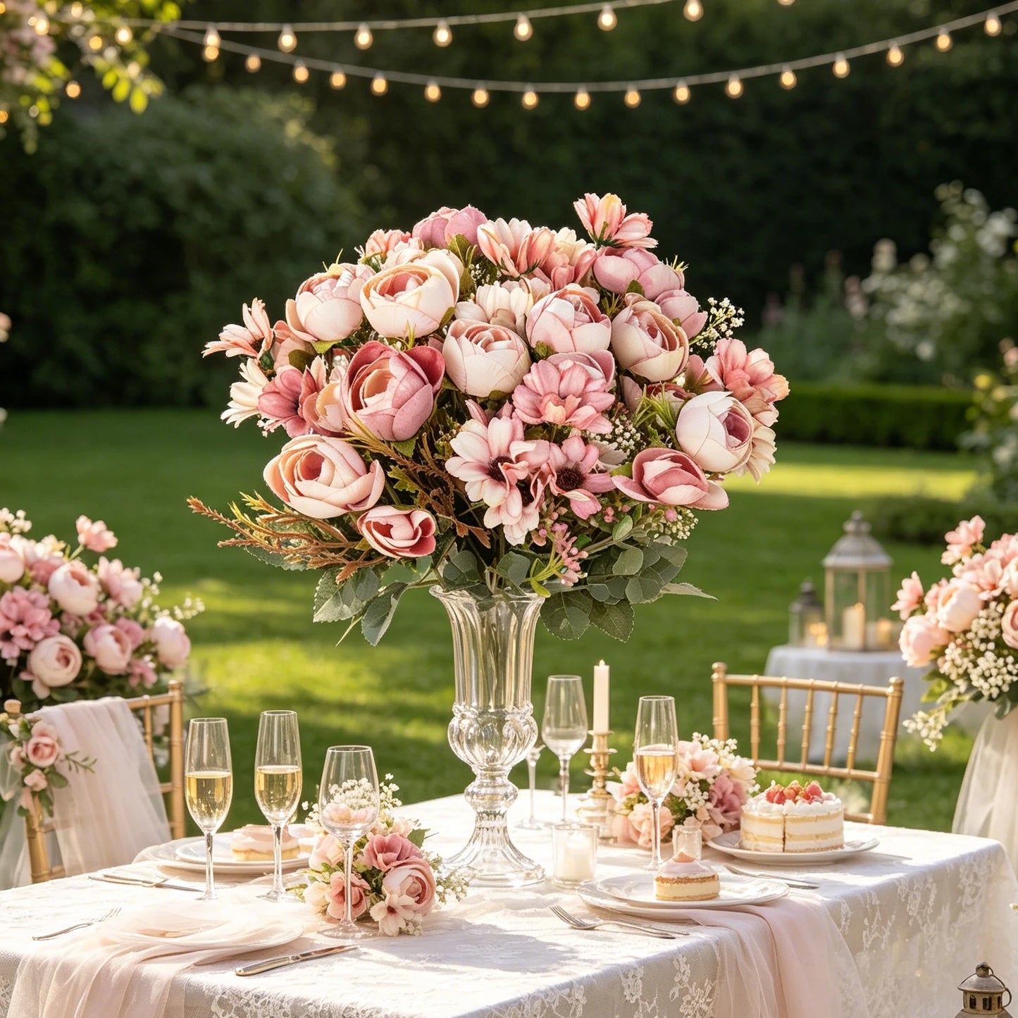 Artificial Silk Peony Flowers – Wedding & Home Décor