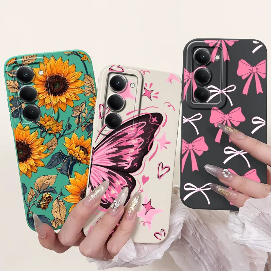 For Xiaomi Redmi 15 4G 5G Case Cute Panda Rabbit Cartoon Cover Shockproof Phone Case For Xiaomi Redmi 15 5G Redmi15 4G Soft Bags Peaceful Pleasures Health and Wellness