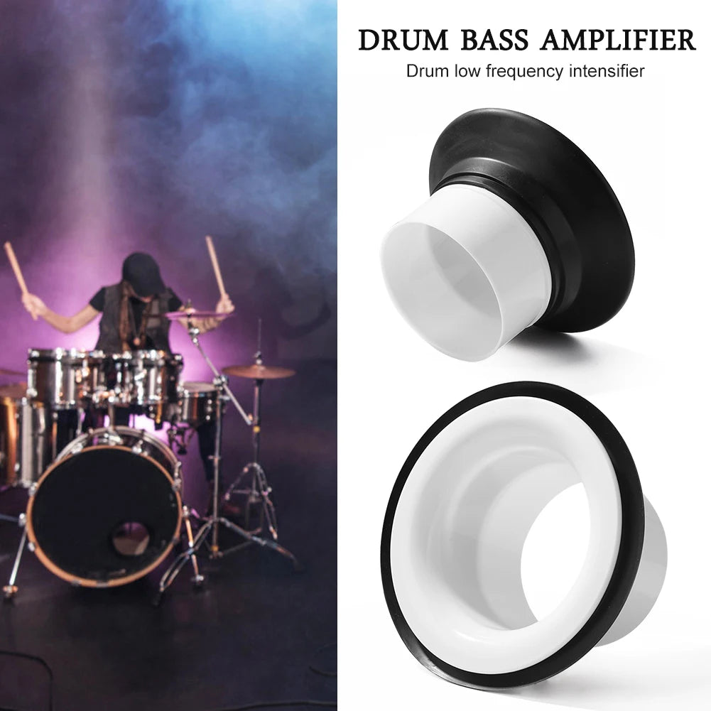 Bass Drum Sound Amplifier Loudspeaker with Ring Sticker