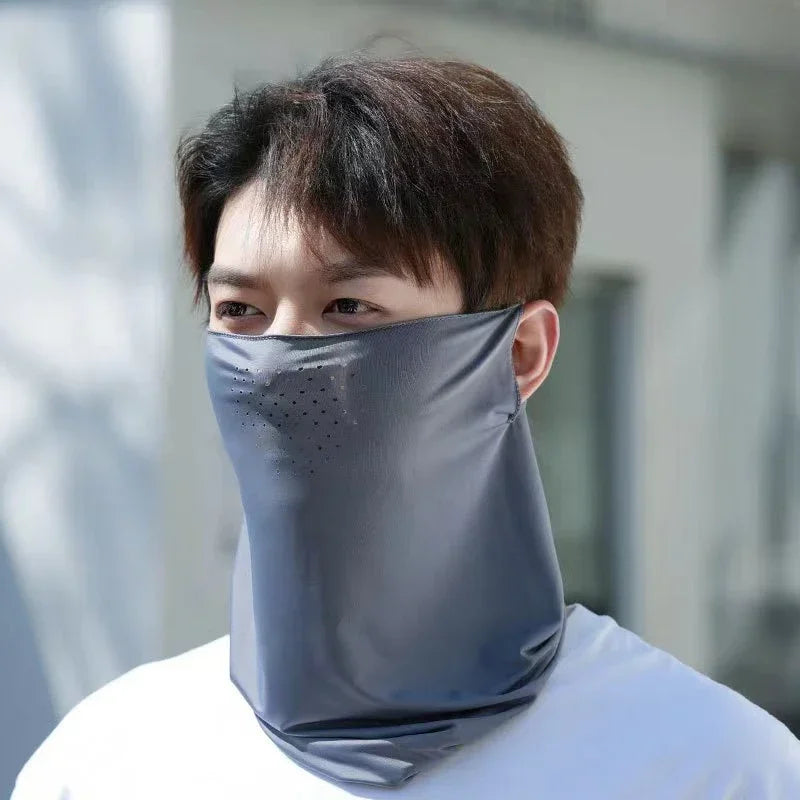 Ice Silk UV Face Mask & Neck Cover | Outdoor Sun Protection