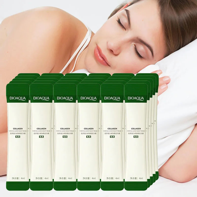 BIOAQUA Collagen Sleeping Face Mask – Anti-Aging & Moisturizing