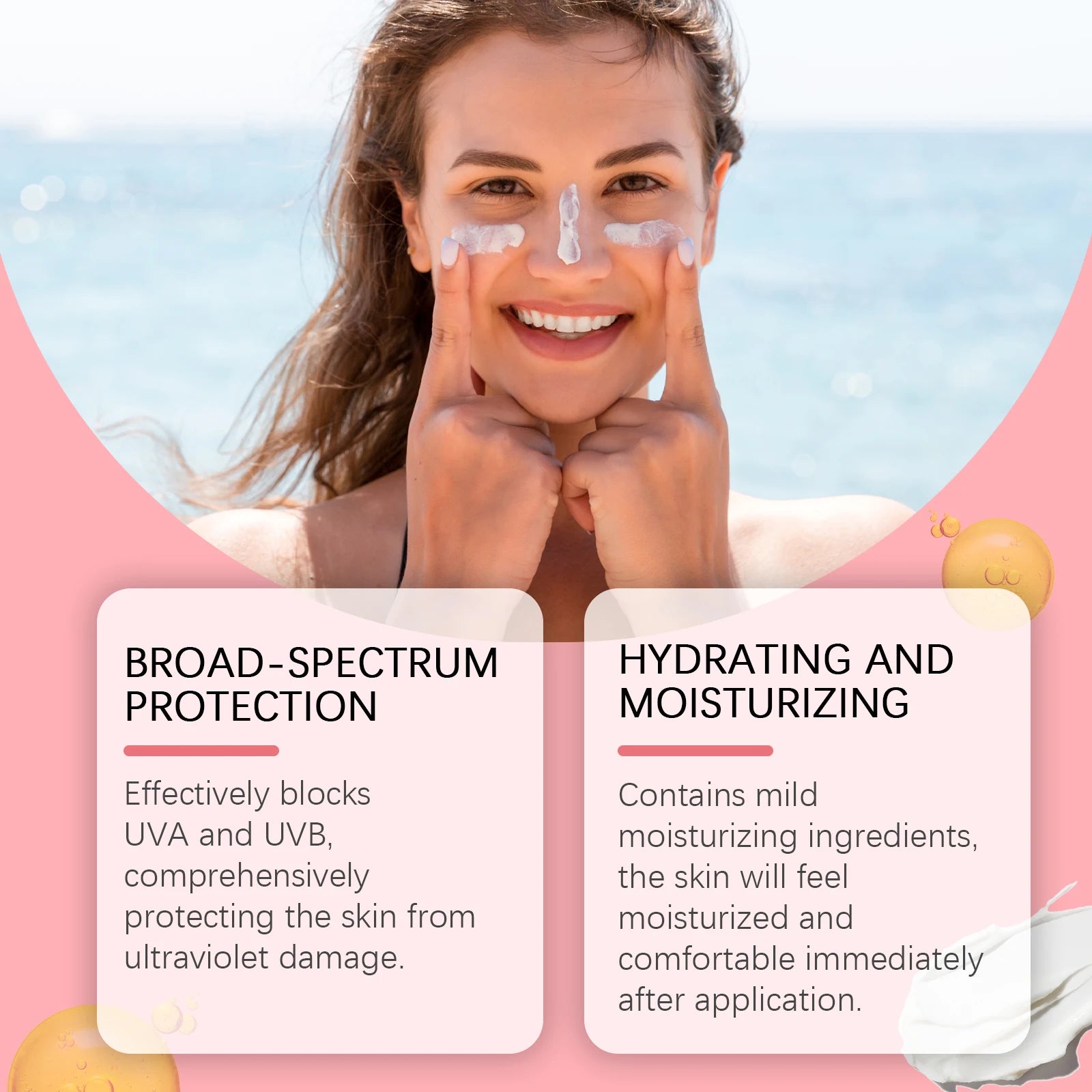 UV Sunscreen Stick SPF 50+ for Skin Protection and Brightening Peaceful Pleasures Health and Wellness