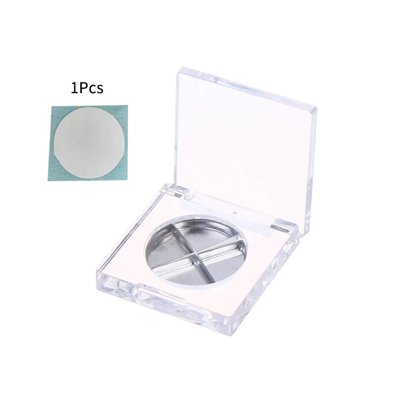 Empty Portable Eyeshadow Palette Case – Custom Round Compact