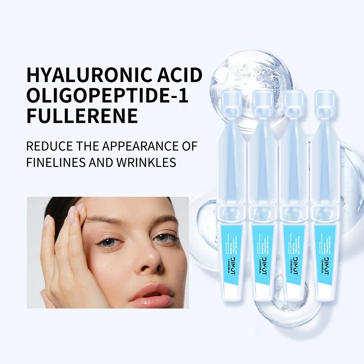 3% Hyaluronic Acid Serum – 30 Vials | Hydrating Face Ampoules