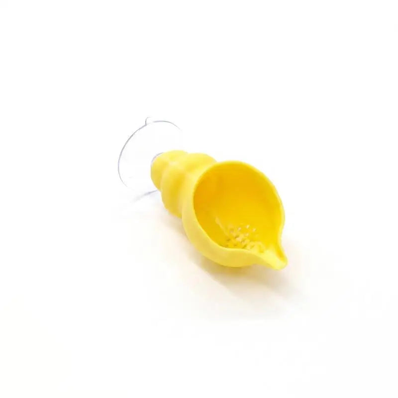 Shell Shaped Betta Feeding Dish with Suction Cup | Tank Decor Aquarium Feeding Tray Peaceful Pleasures Health and Wellness W