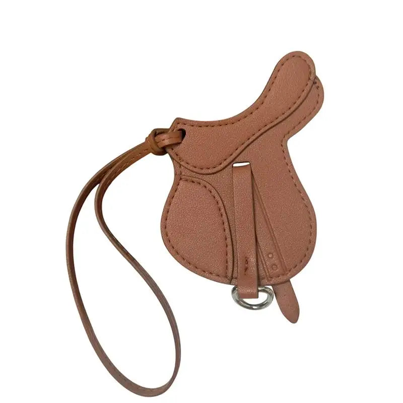 Equestrian Bag Charm | Premium PU Leather Accessory