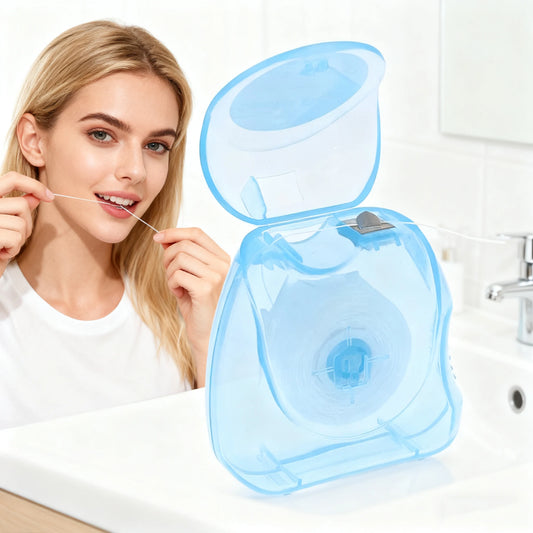 50M Micro Wax Dental Floss | Interdental Plaque Removal Dental Floss Peaceful Pleasures Health and Wellness