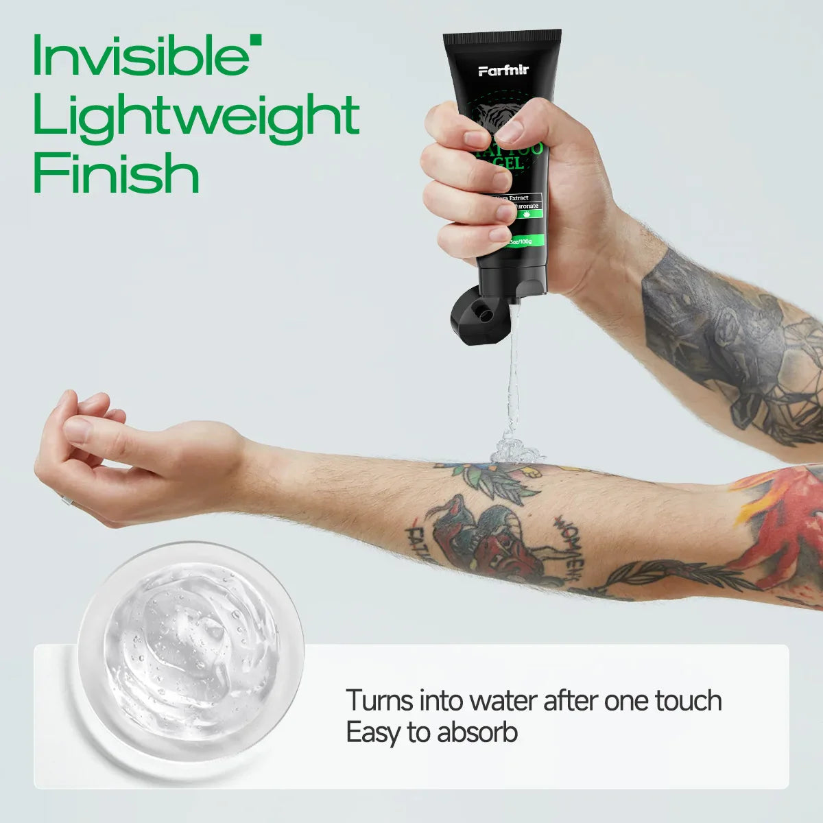Tattoo Aftercare Moisturizing Gel – Color Fixation & Nourishing
