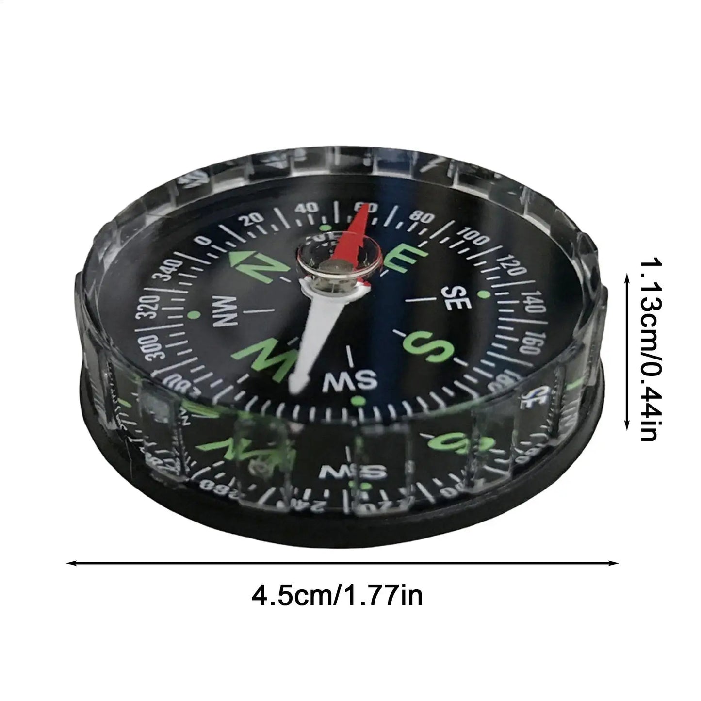 Waterproof Portable Hiking Compass | Camping & Outdoor Tool