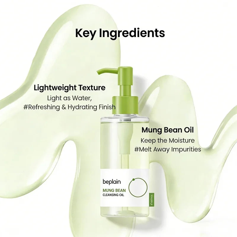 Mung Bean pH-Balanced Foam & Blackhead Cleansing Oil Set Peaceful Pleasures Health and Wellness