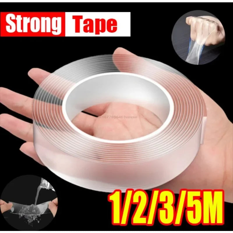 Double Sided Nano Tape – Strong, Clear & Waterproof | Home Use