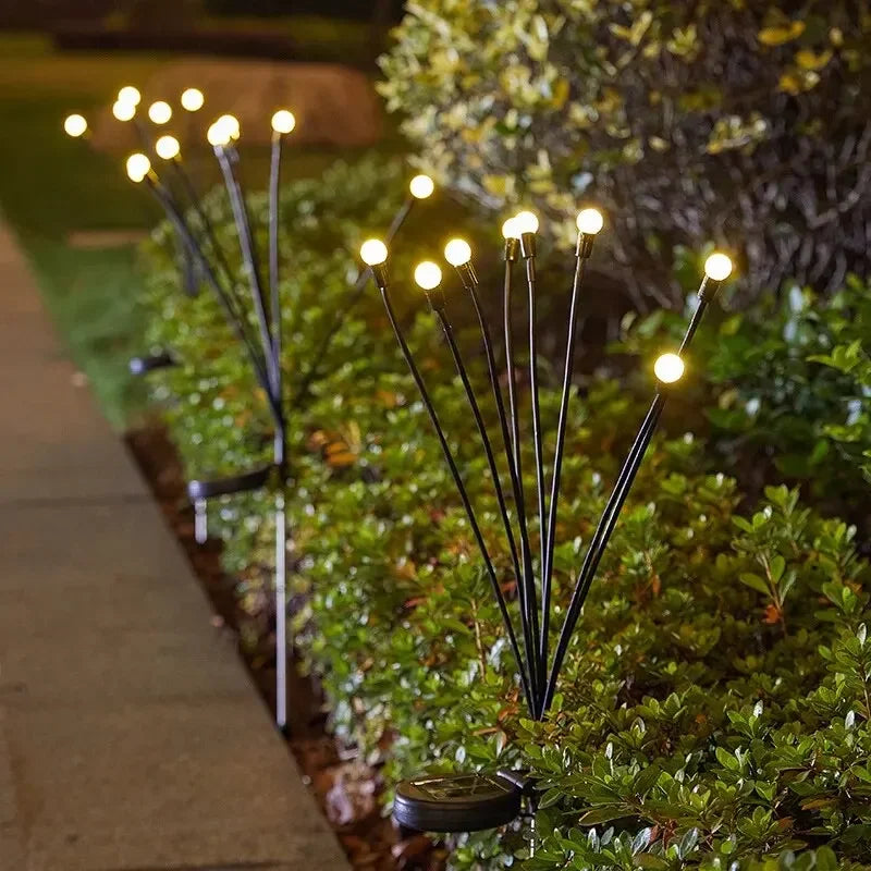 Solar Firefly Garden Light | 10 LED Waterproof Outdoor Decor