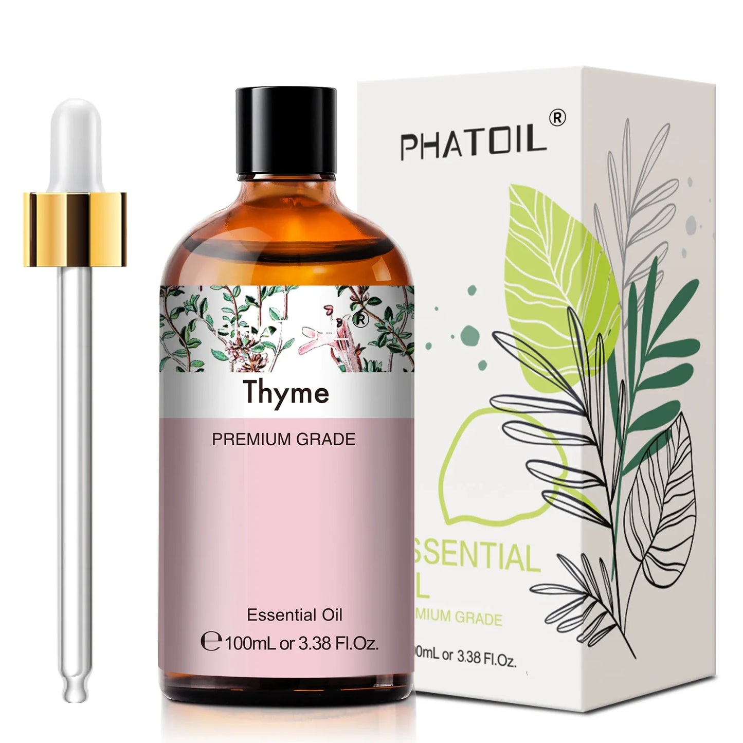 PHATOIL 100ml Pure Essential Oil for Diffuser & Humidifier