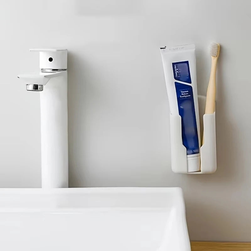 Durable Plastic Wall-mounted Remote Control Holder Space-saving