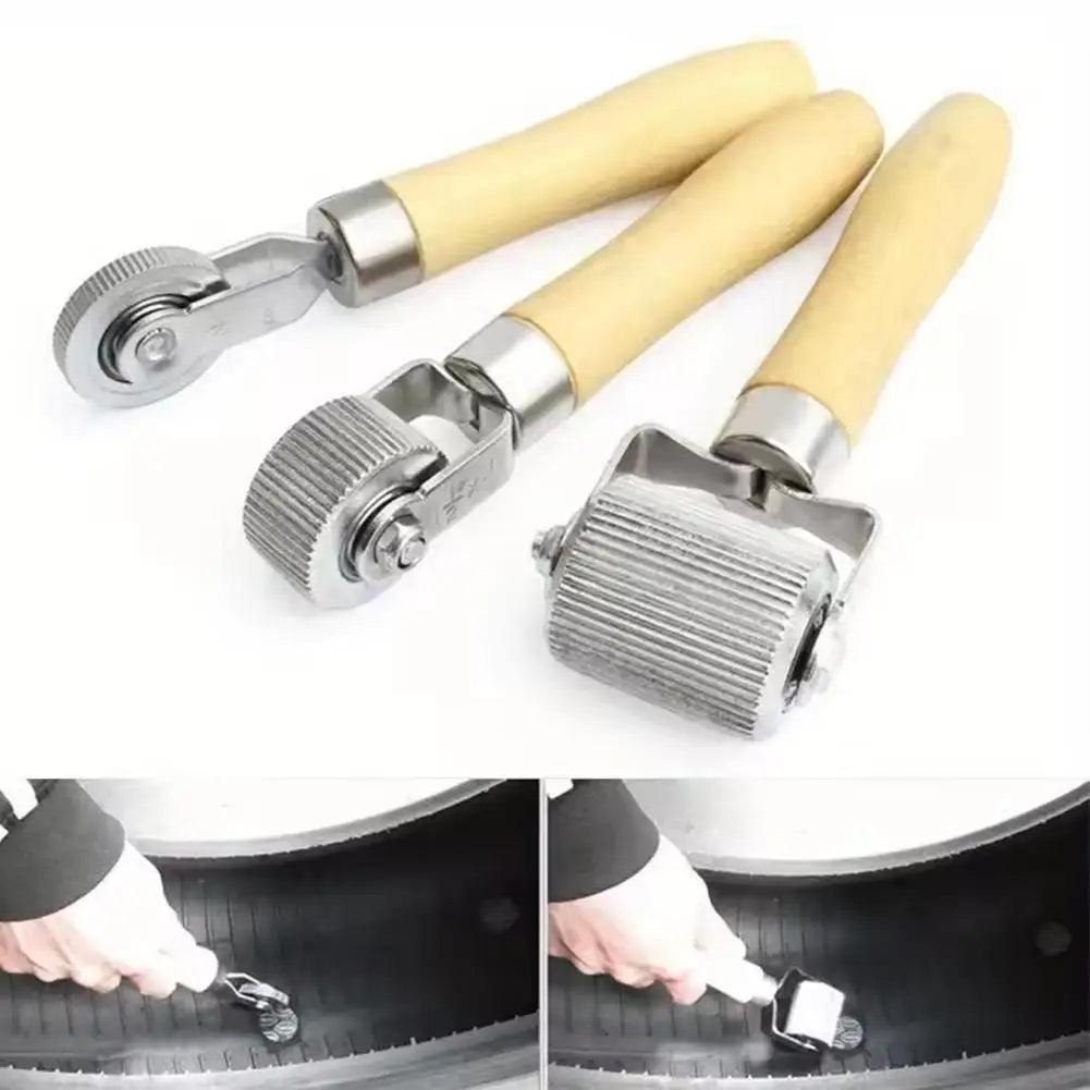 Tire Repair Patch Roller Pressure Wheel Tool – 3 Sizes