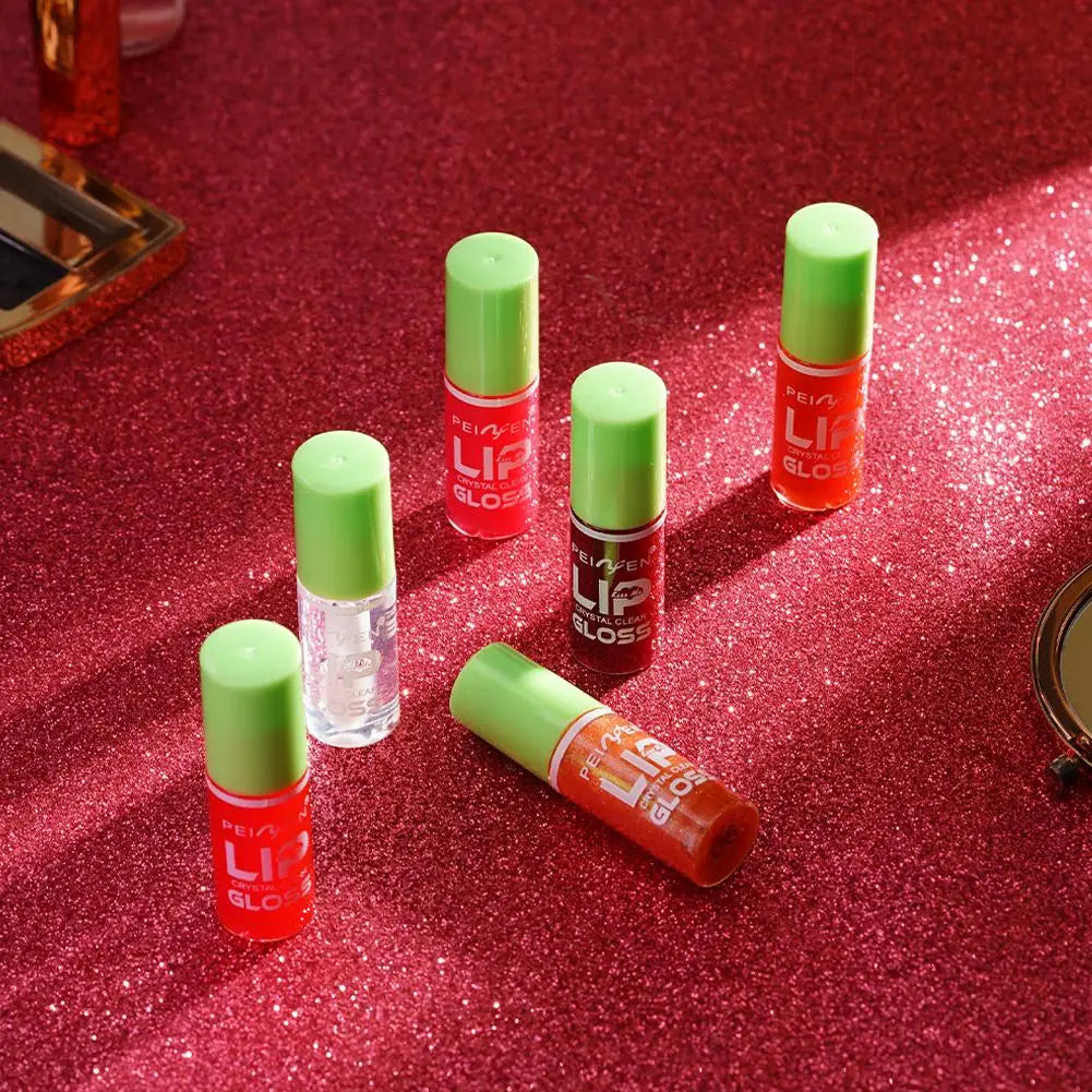 6-Piece Moisturizing Lip Gloss & Transparent Lip Oil Set