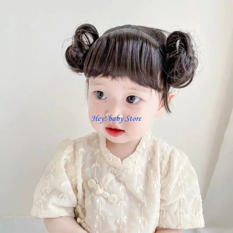 Baby Bun Headband | Cute Hair Decor for Toddlers Ages 1–4