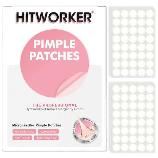 Invisible Waterproof Hydrocolloid Acne Patches – All Skin Types Hydrocolloid Acne Patch Peaceful Pleasures Health and Wellness