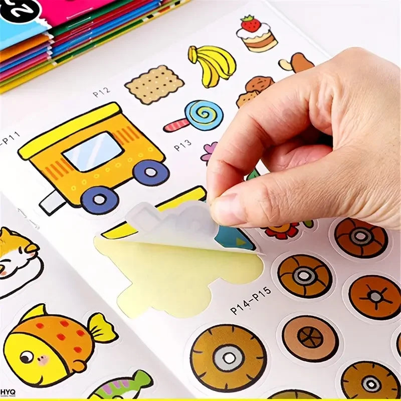 Sticker Book Toddlers 3+ Educational Fun Kids Creative Craft Activity
