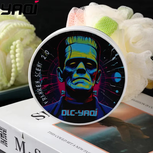 2026 Flash Sale YAQI Franken Scent 2.0 Artisan Shaving Soap for Men 170g Luxury Pure Badger Shave Cream Beard Grooming Essential Peaceful Pleasures Health and Wellness Default Title