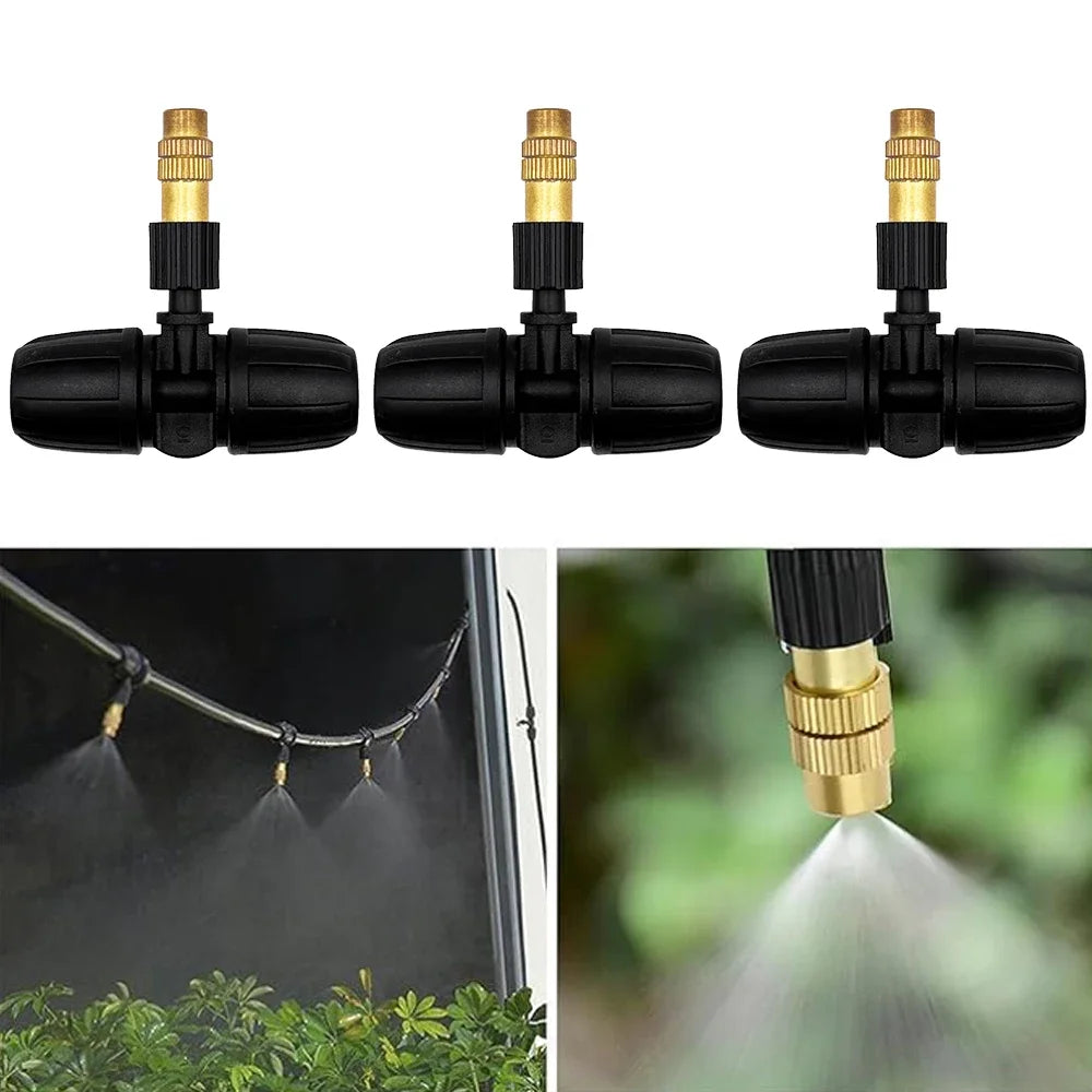 5pcs Automatic Watering System Gardening Watering Timer Nozzle Household Atomizing Nozzle Plant Spraying Spray Dust Reduction Peaceful Pleasures Health and Wellness