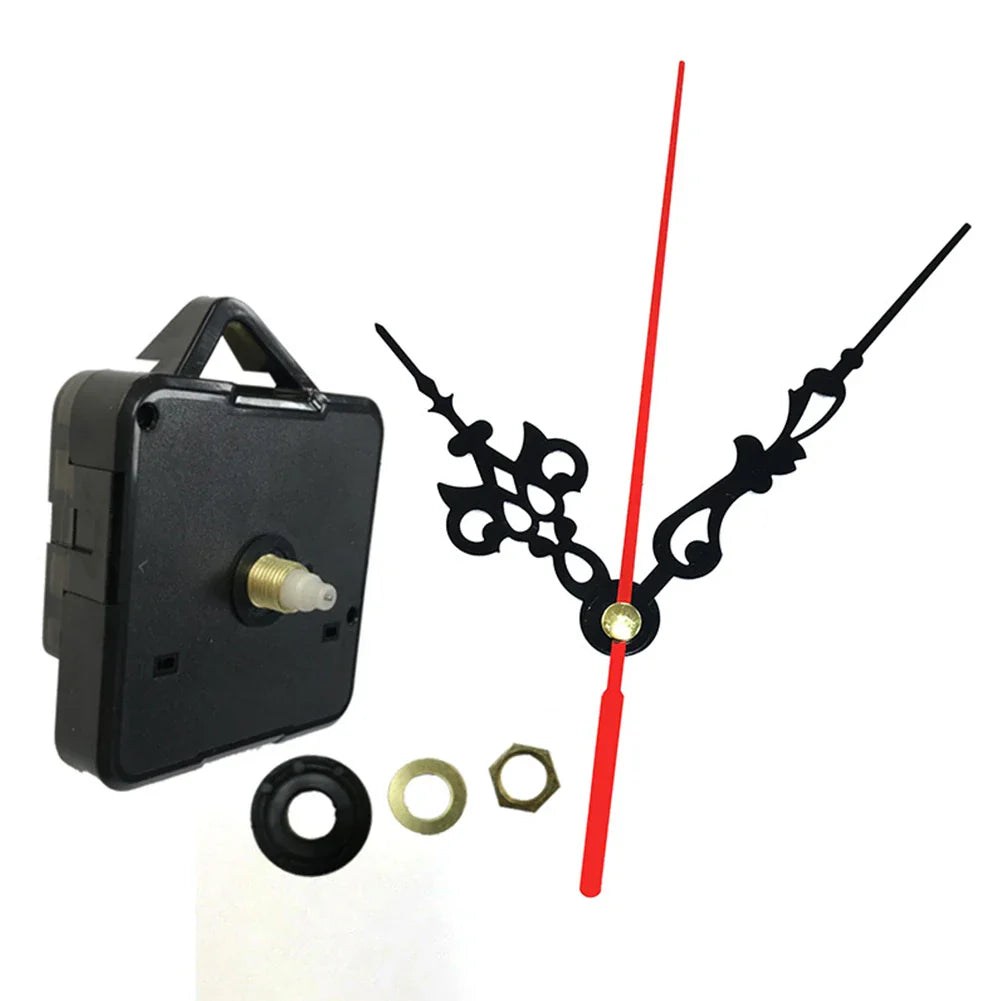 Silent Quartz Clock Movement Mechanism DIY Repair Kit with Hands