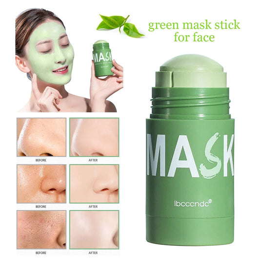 Green Tea Clay Face Mask – Oil Control & Pore Minimizing | 40g Clay Face Mask Oasis Select