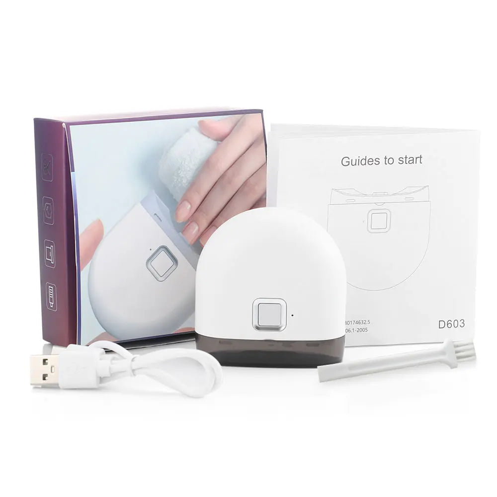 Electric Nail Clipper with LED Light | Rechargeable Trimmer