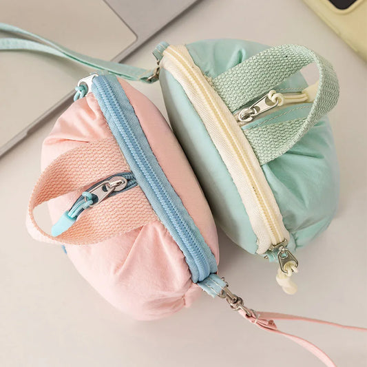 Macaron Mini Travel Bag – Portable Makeup & Cosmetics Organizer Travel Cosmetics Bag Oasis Select