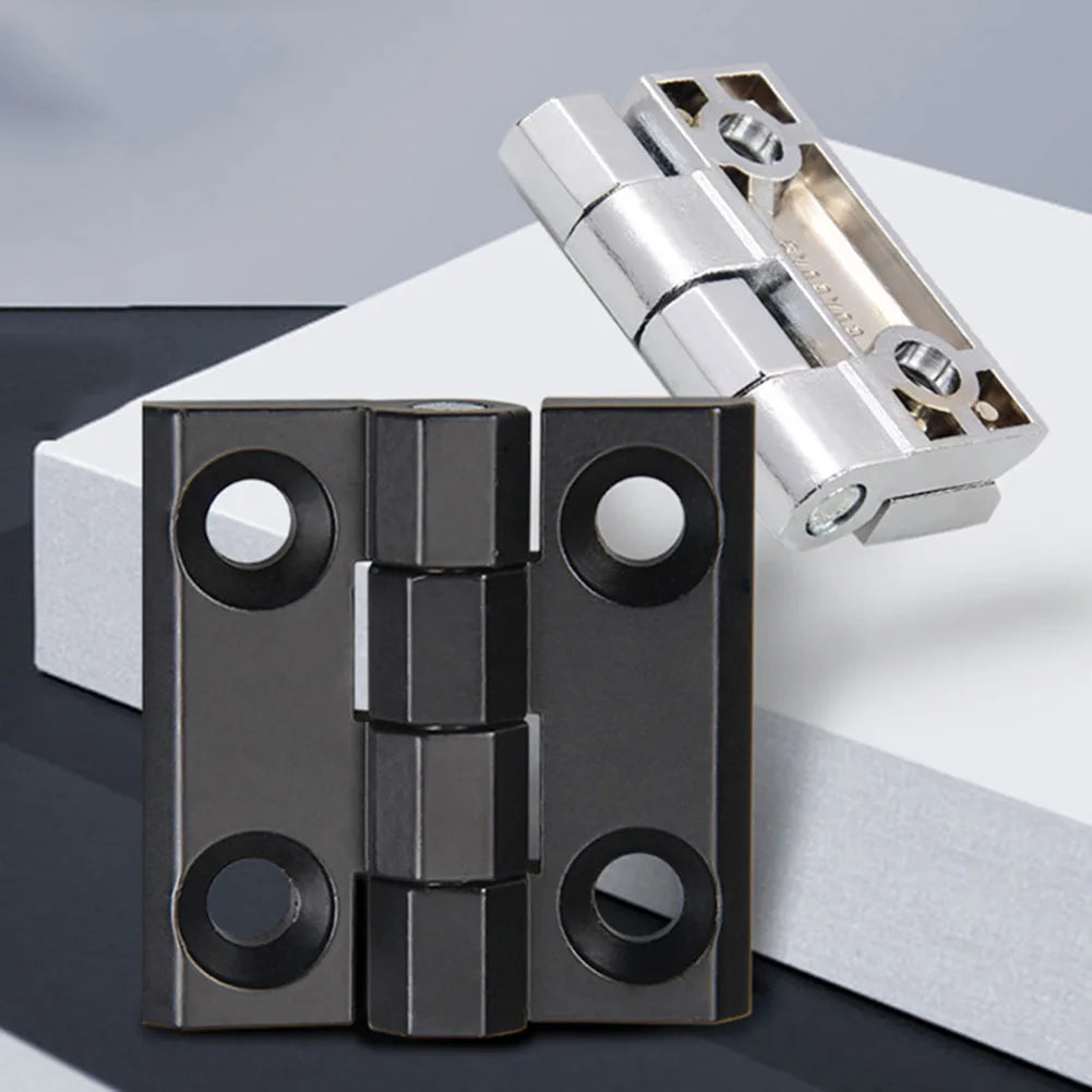 1 Butt Hinge Door Metal Black Cabinet Hardware Aluminium Box Backflap