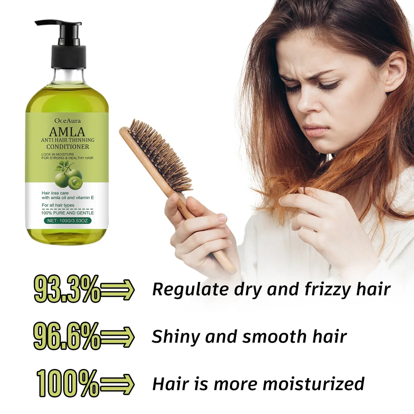 OceAura Hair Mask – Deep Moisture, Smooth & Frizz Control