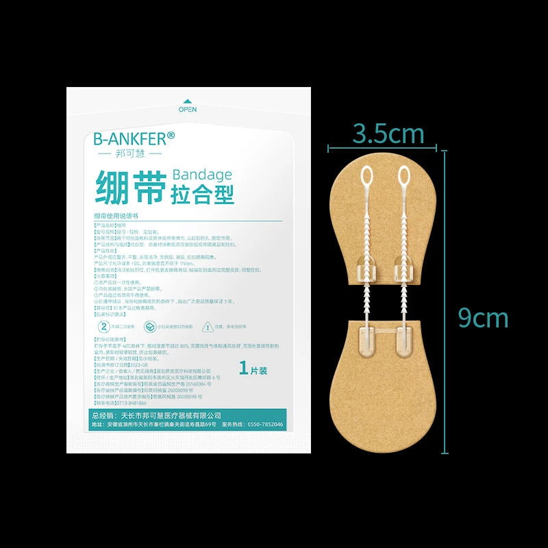 Zipper Wound Closure Patch – Suture-Free Hemostatic Bandage