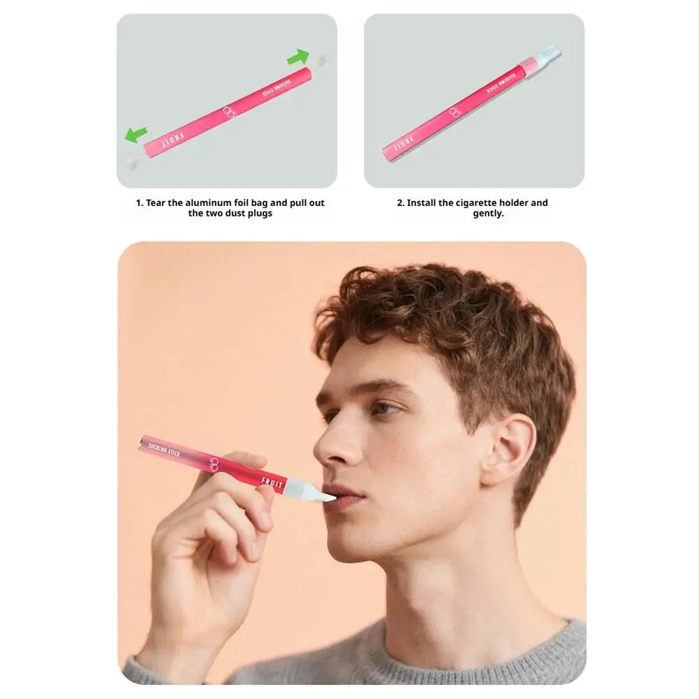 Nicotine-Free Smoking Cessation Stick | Natural Herbal Fruit Flavor