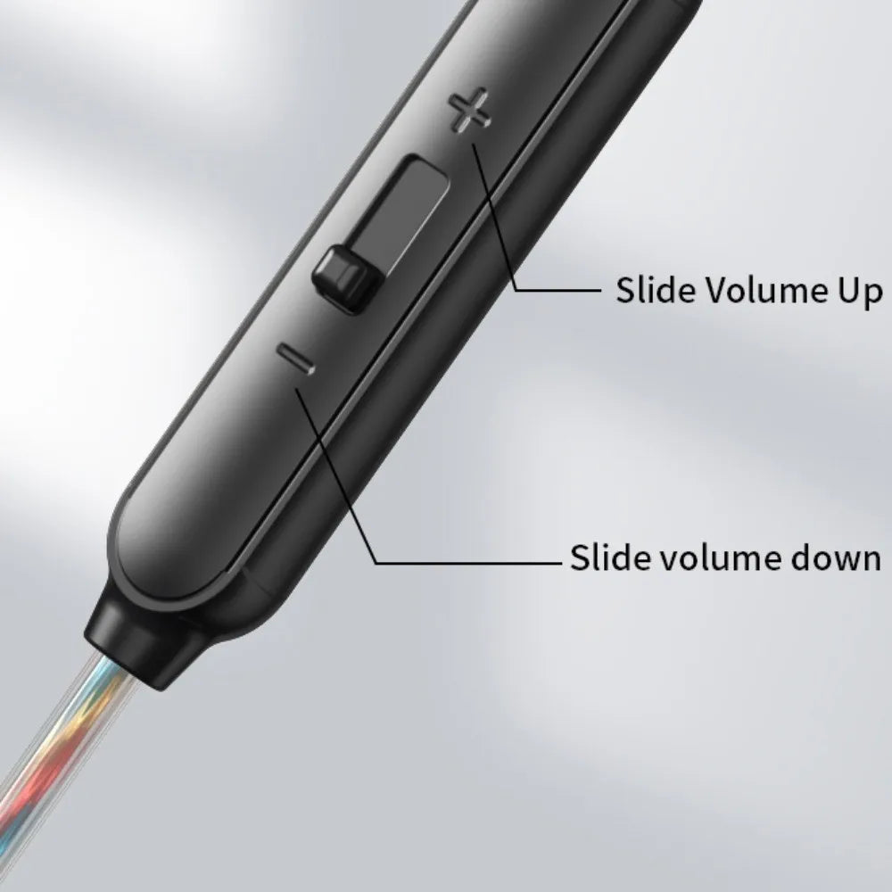 3.5mm Wired Earphone in-Ear with Mic Wired Headset Elbow Deep Bass Earpiece Headset Mobile Phone/Tablet/Computer Peaceful Pleasures Health and Wellness