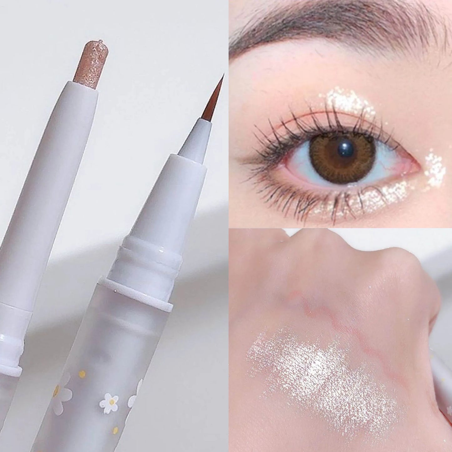 Glitter Diamond Eyeliner & Eye Shadow Pen | Waterproof Shimmer