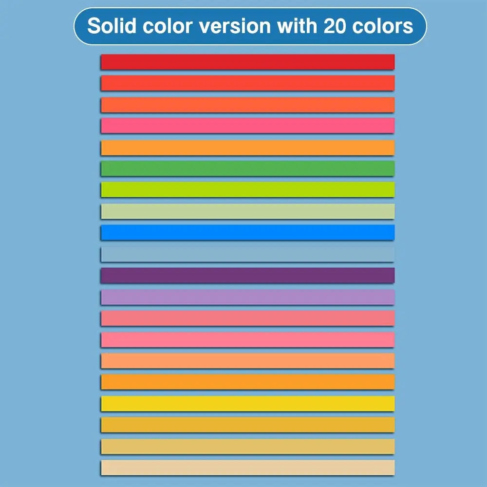 540PCS Gradient Star Origami Paper Strips – DIY Lucky Star Craft